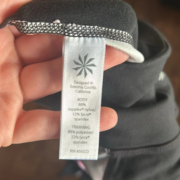 Pink and Green Athleta Leggings - Picture 4 of 6